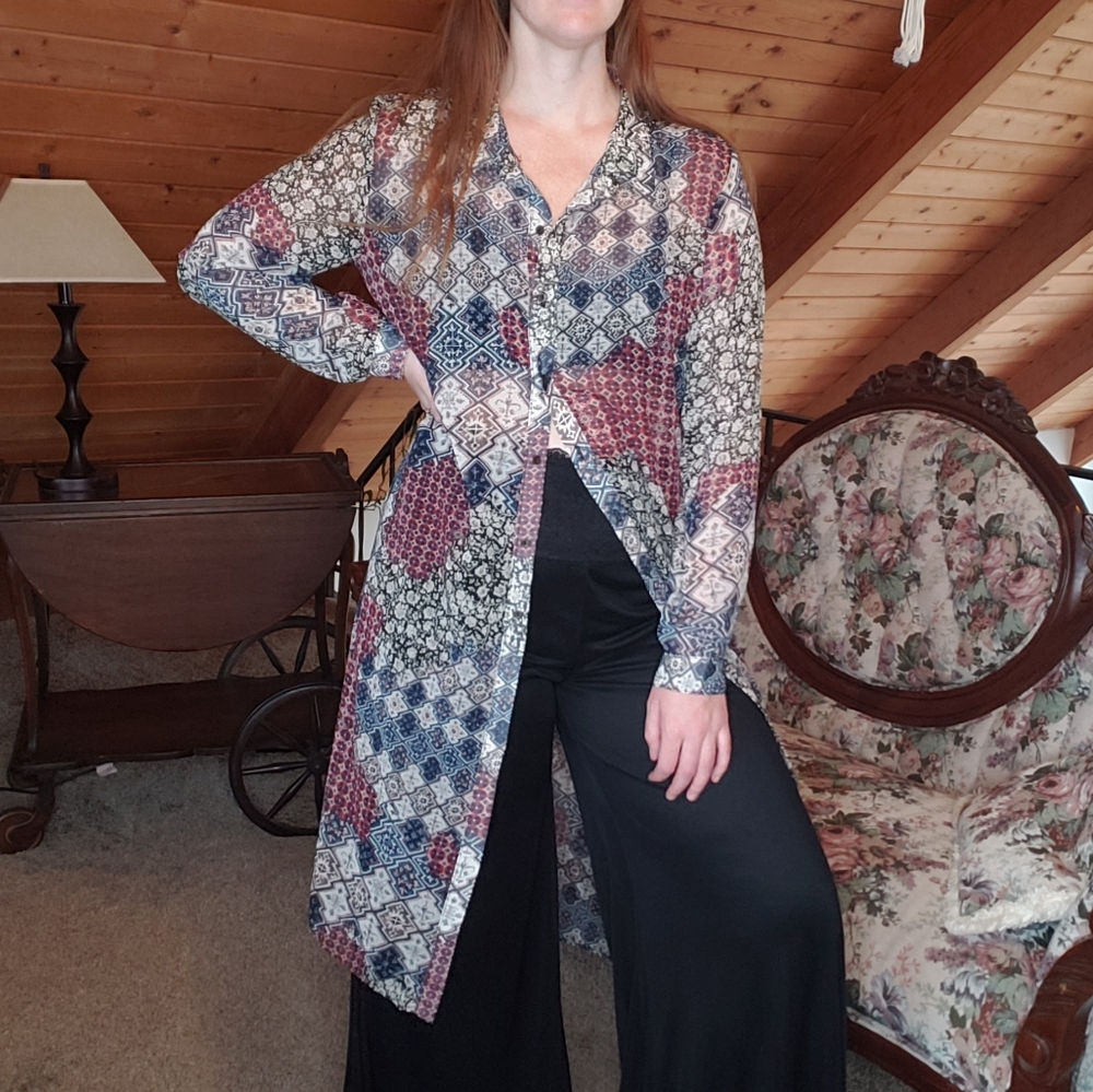 Libra Bohemian Duster size Large